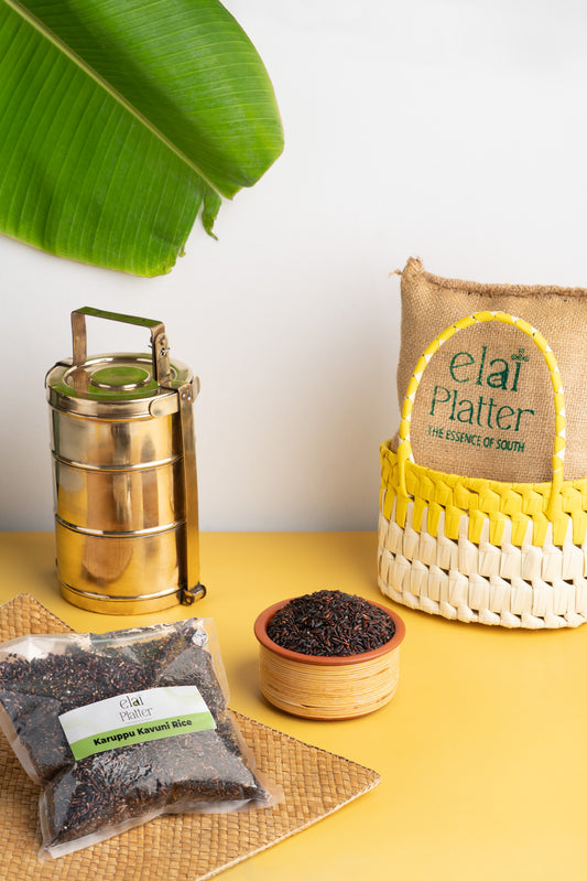 Karuppu Kavuni Rice | Unpolished | Parboiled