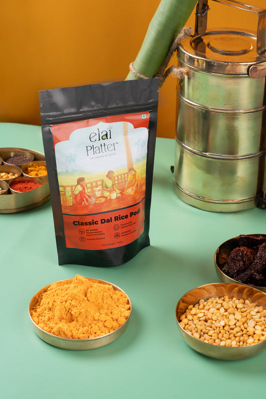 Classic Dal Rice Podi