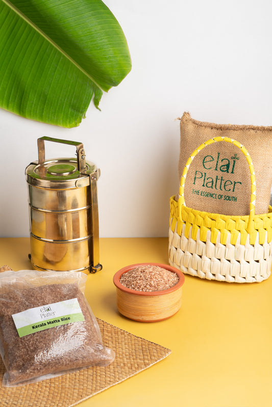 Kerala Matta Rice | Unpolished | Parboiled