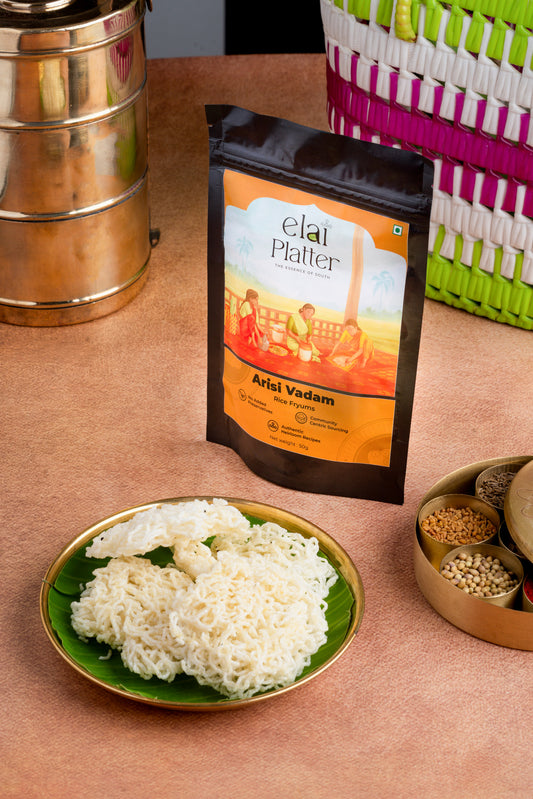 Arisi Vadam ( Rice Fryums)