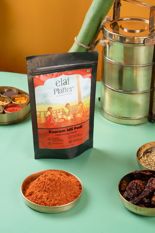Kaaram Idli Podi (Chilli Chutney Powder)