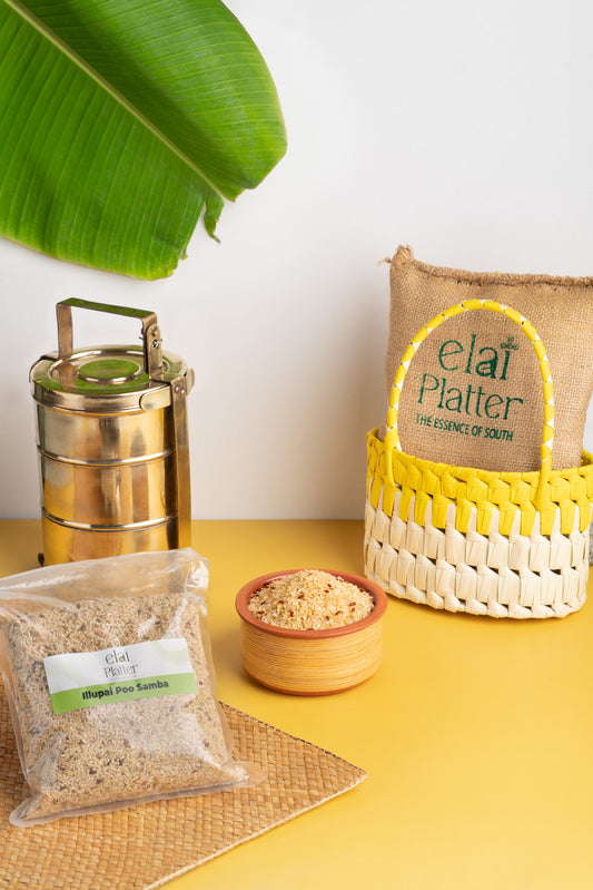 Illupai Poo Samba Rice | Unpolished | Parboiled