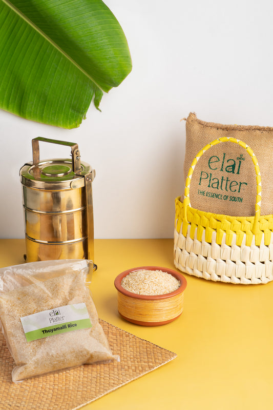 Thooyamalli Rice | Unpolished | Parboiled