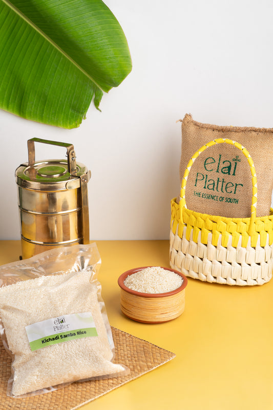 Kichadi Samba Rice | Unpolished | Parboiled