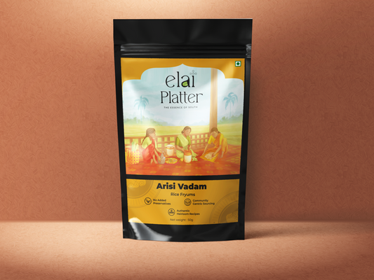 Arisi Vadam ( Rice Fryums)