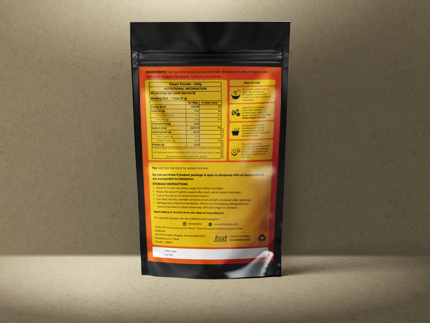 Rasam Powder